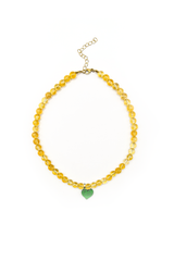 Bollukla Açılan Kalp Kolye