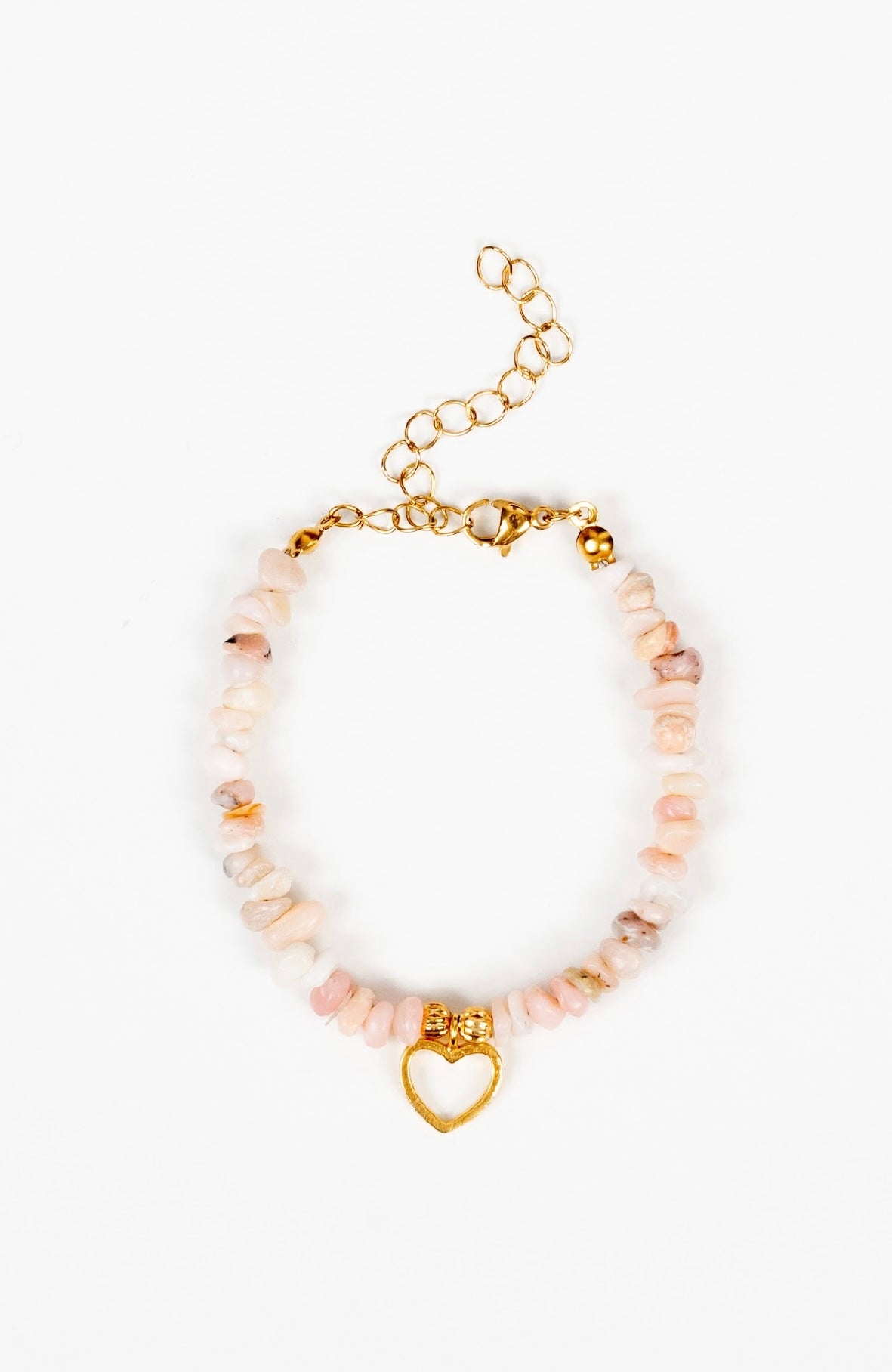 Pembe Opal Kalpli Bileklik