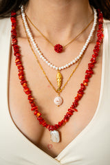 Mercan El Yapımı Kolye