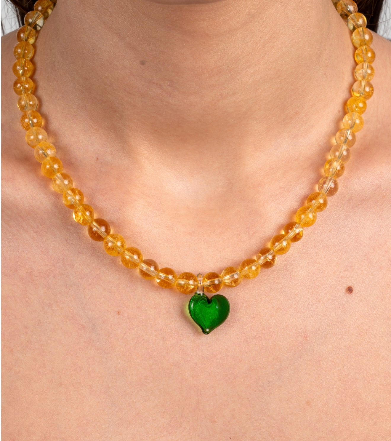 Bollukla Açılan Kalp Kolye