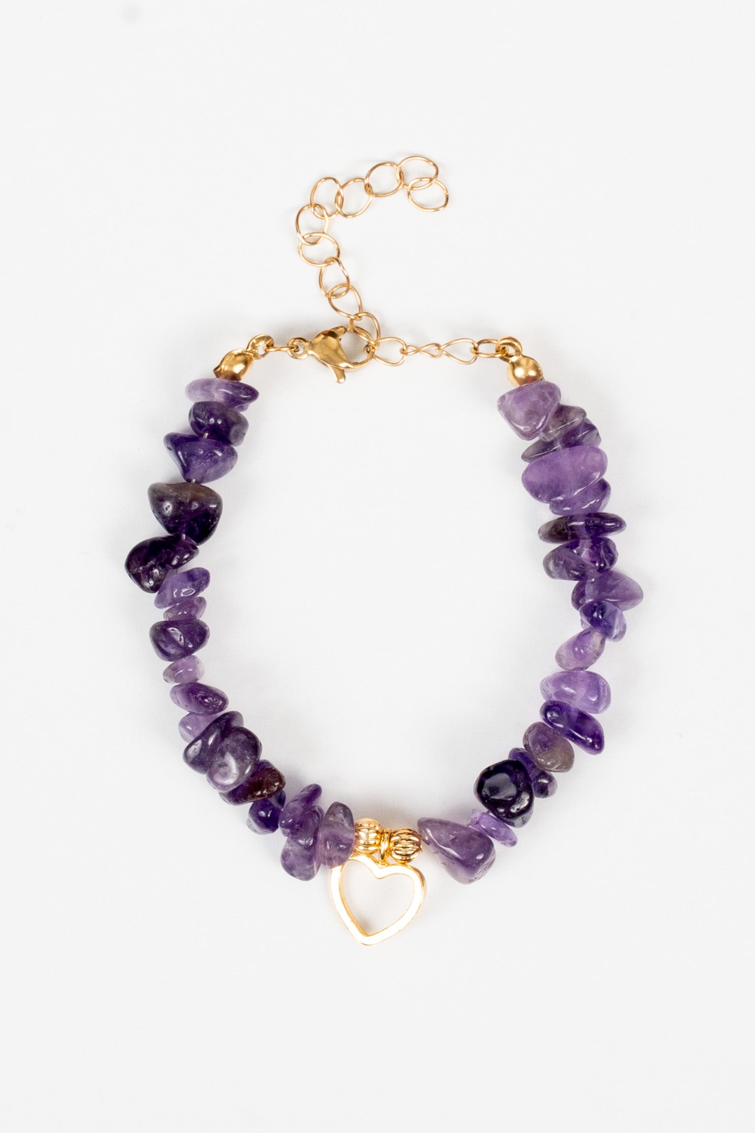 Kırık Ametist Doğal Taş Bileklik