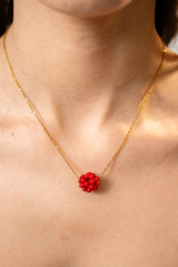 Mercan El Yapımı Kolye